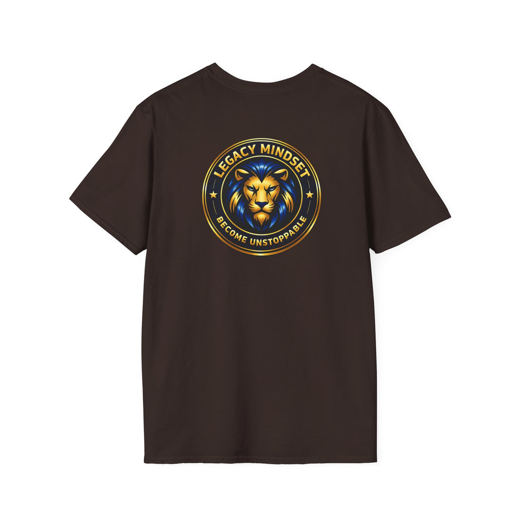 Discipline Today, Freedom Tomorrow T-Shirt — Legacy Mindset Lion Graphic