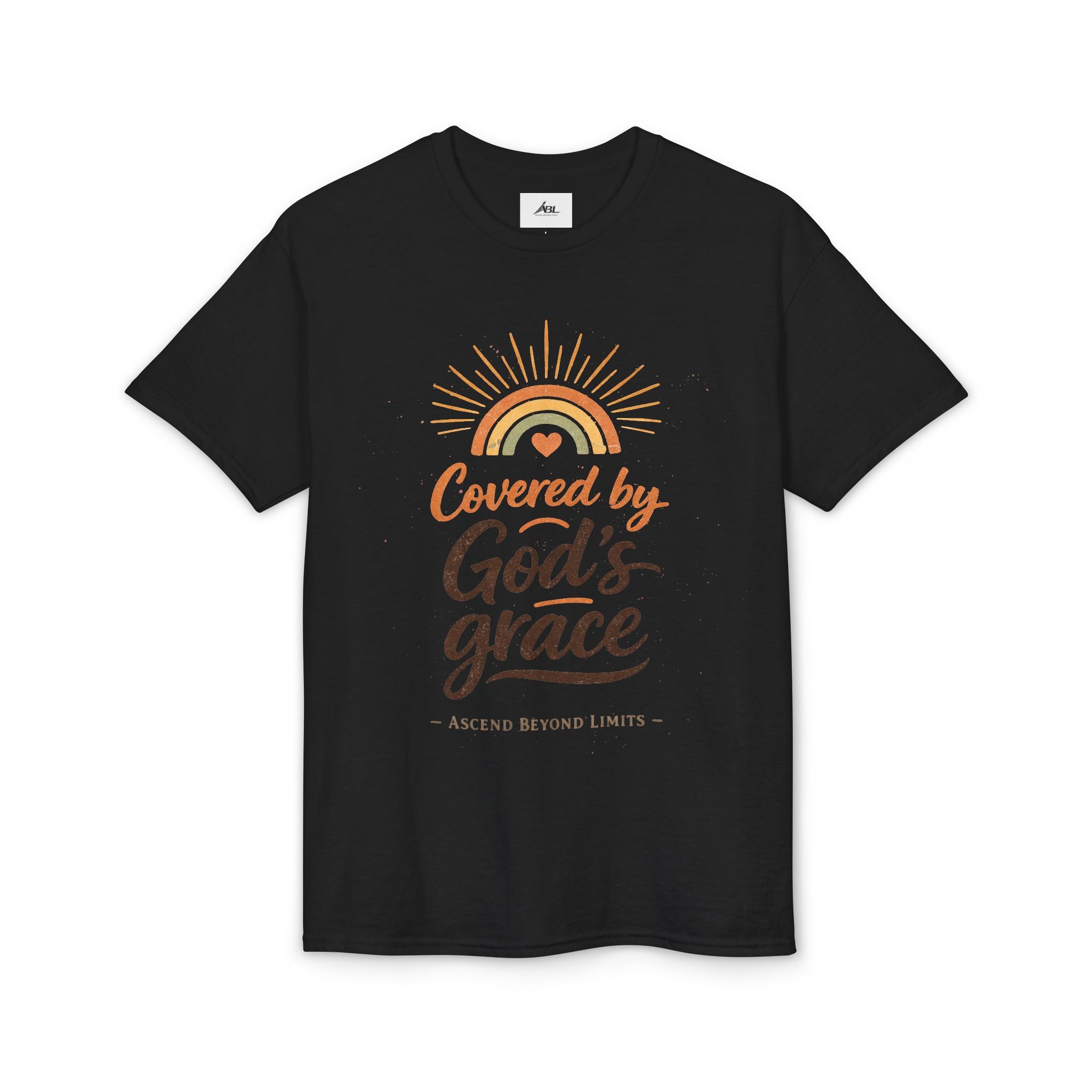 Covered by God's Grace T-Shirt — Christian Faith Inspirational Tee