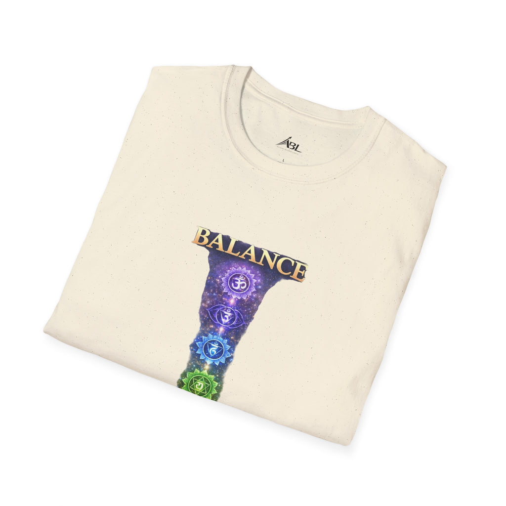 Chakra Balance T-Shirt — 'Balance Within' Spiritual Yoga Tee (Your Only Limit)