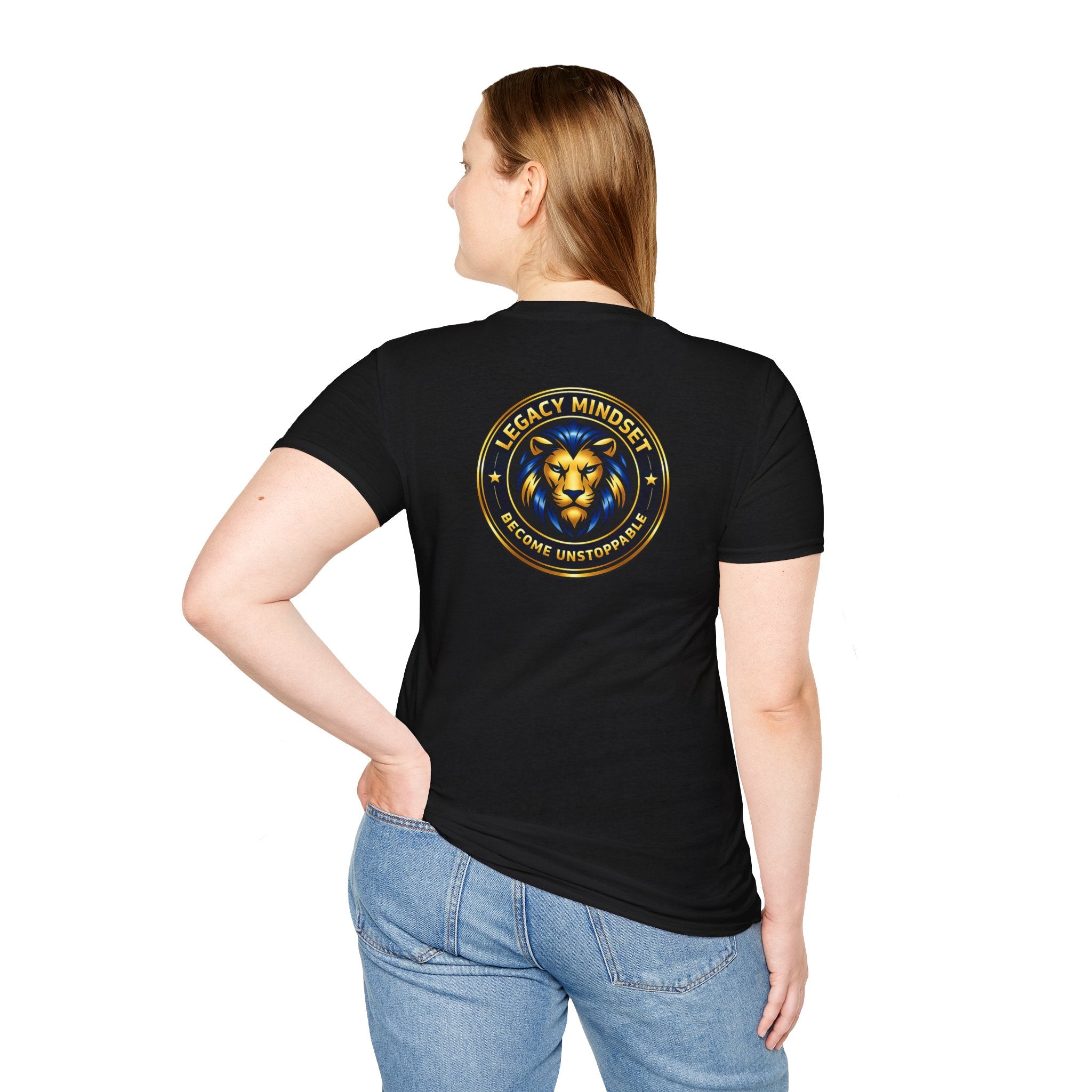 Discipline Today, Freedom Tomorrow T-Shirt — Legacy Mindset Lion Graphic