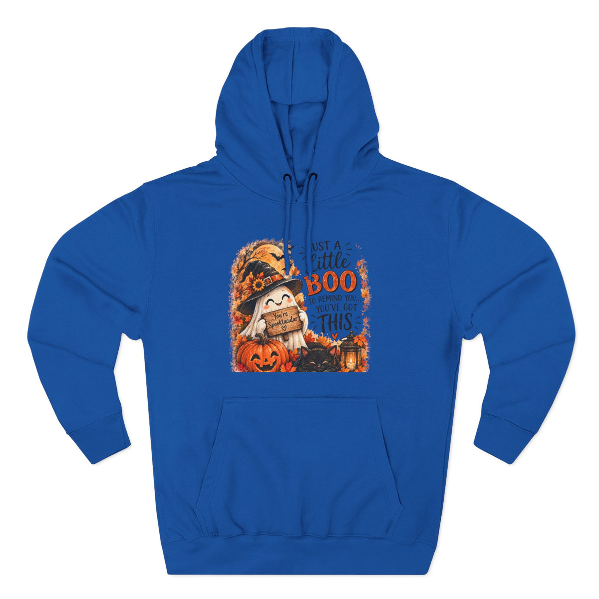 Just a Little Boo — Encouraging Halloween Hoodie
