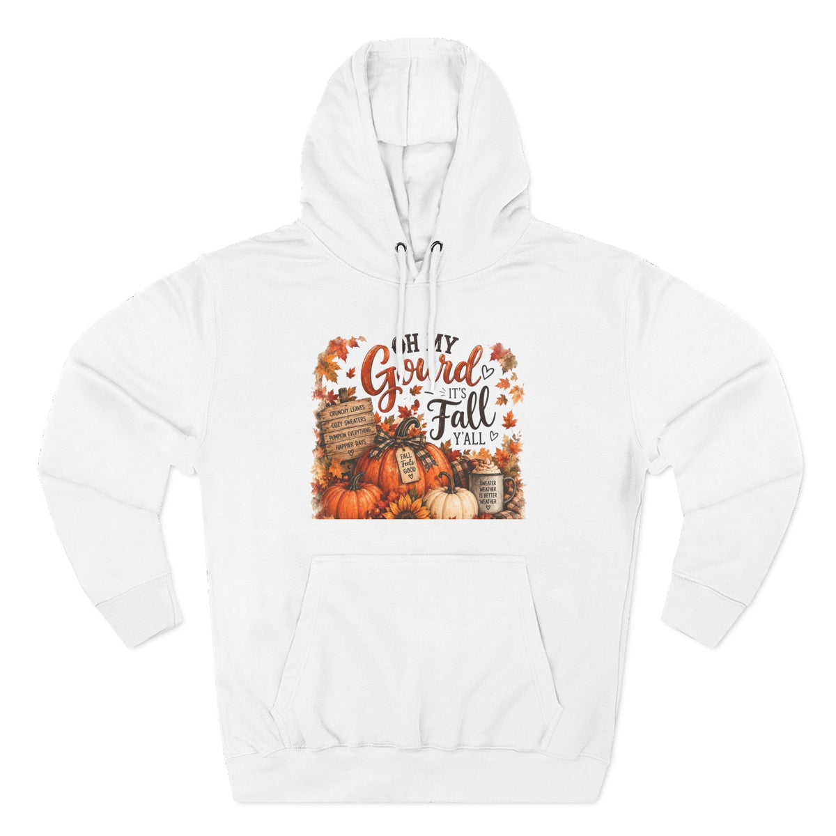 Oh My Gourd, It's Fall — Harvest Pumpkin Hoodie