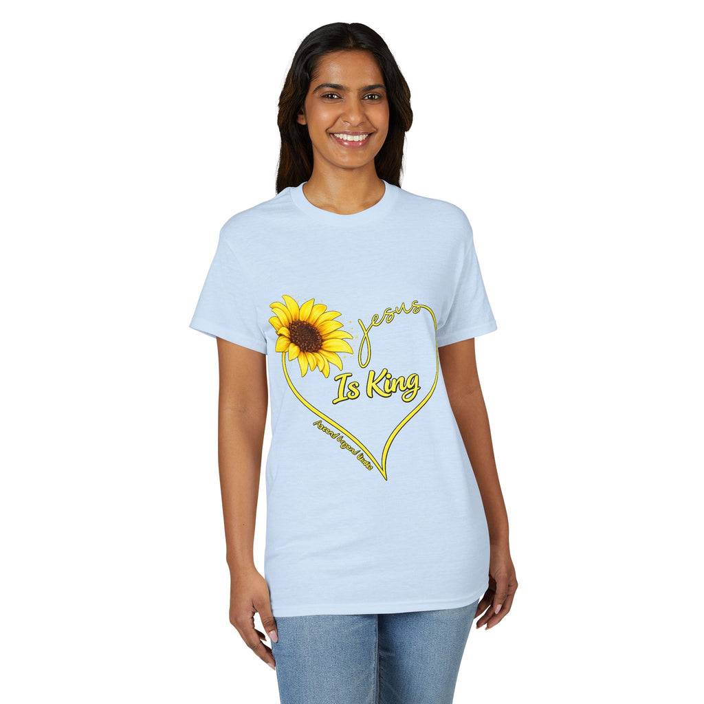 Jesus Is King Sunflower T-Shirt