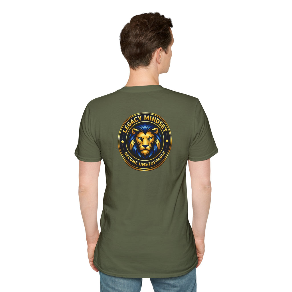 Discipline Today, Freedom Tomorrow T-Shirt — Legacy Mindset Lion Graphic