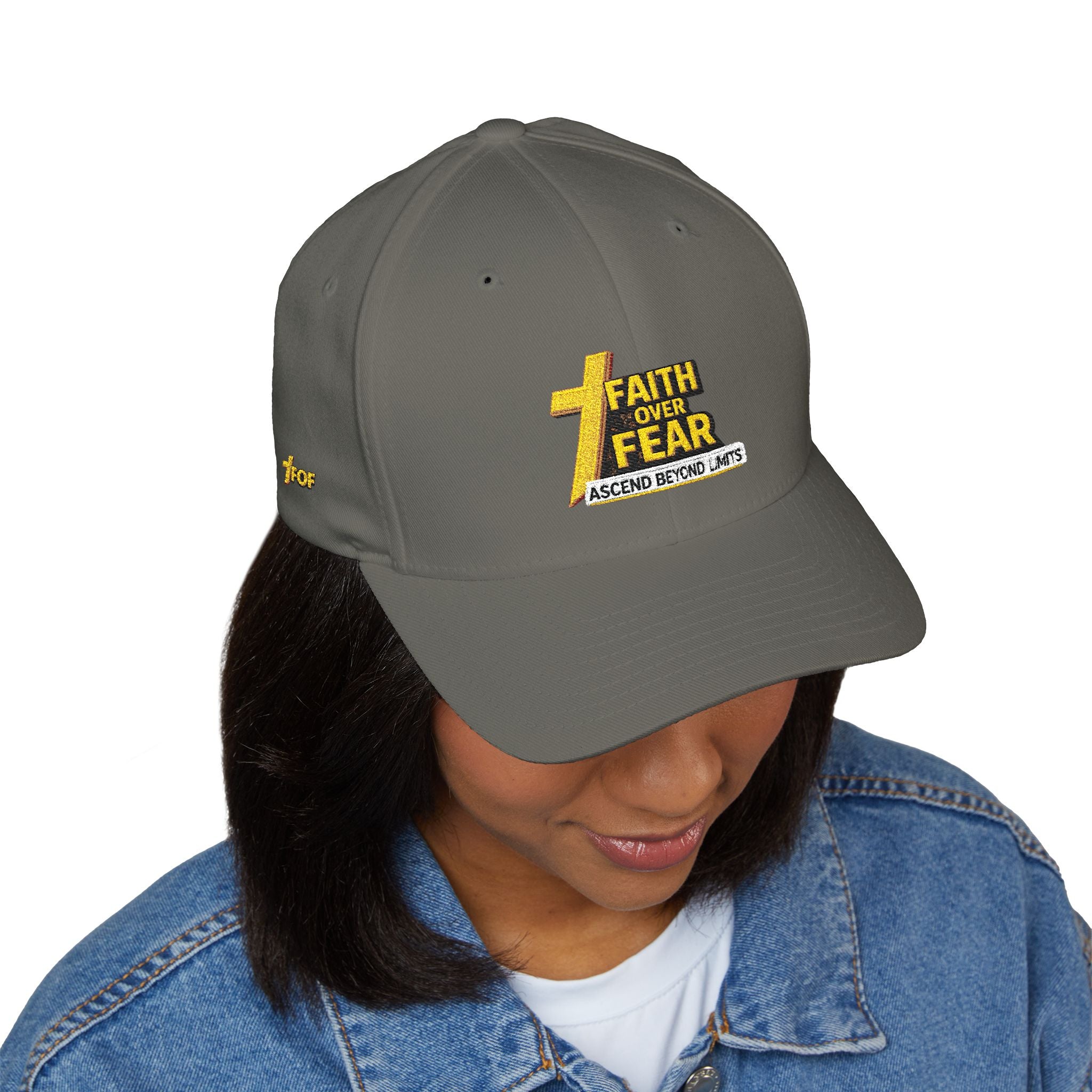 Faith Over Fear Embroidered Cap