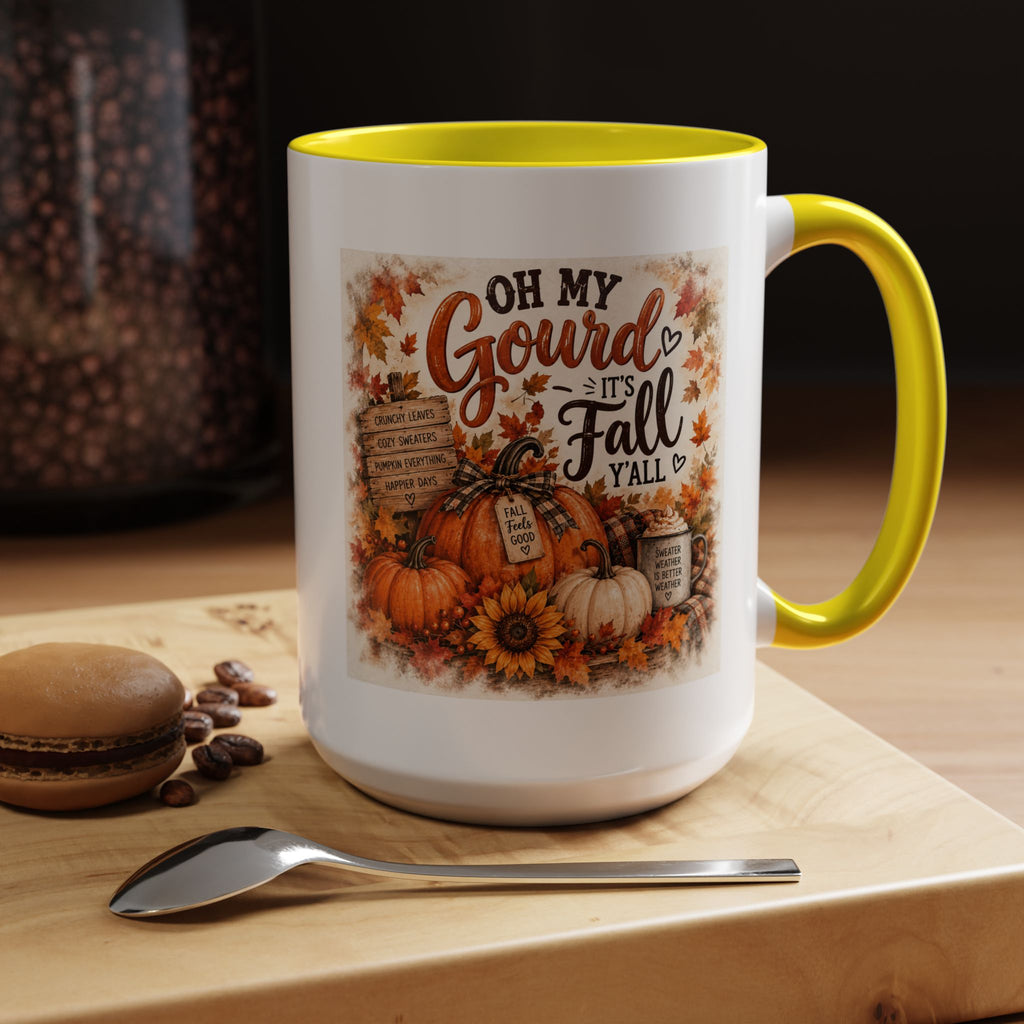 Oh My Gourd, It's Fall Y'all — Autumn Accent Mug