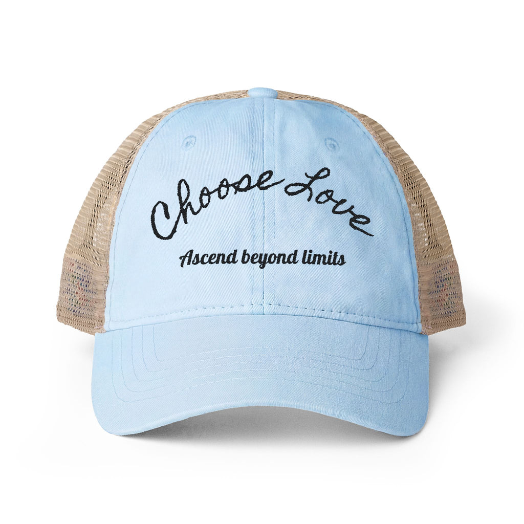 Women’s Choose love- mesh back cap
