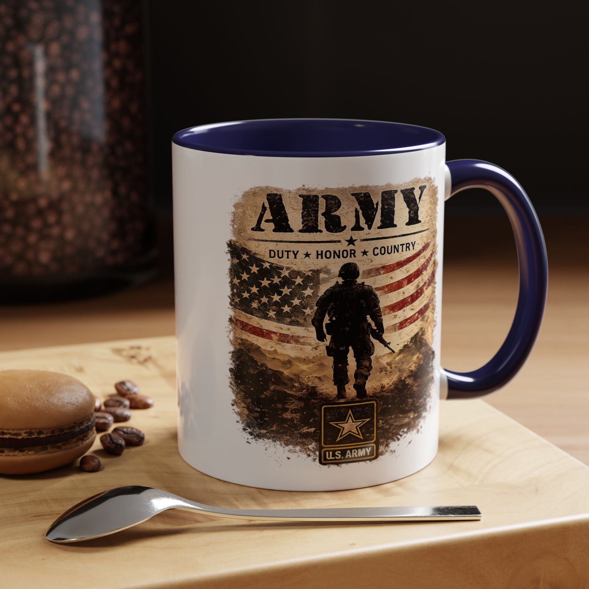 Army Military Tribute Accent Mug (11/15oz)