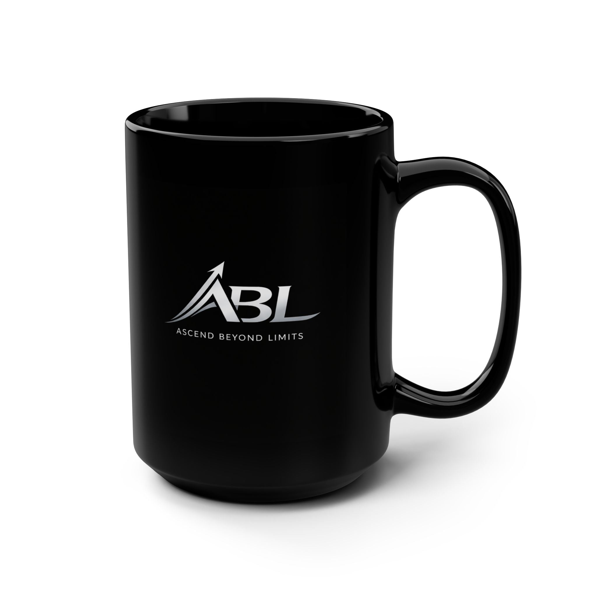 ABL Logo Black 15oz Coffee Mug — Ascend Beyond Limits Ceramic Mug
