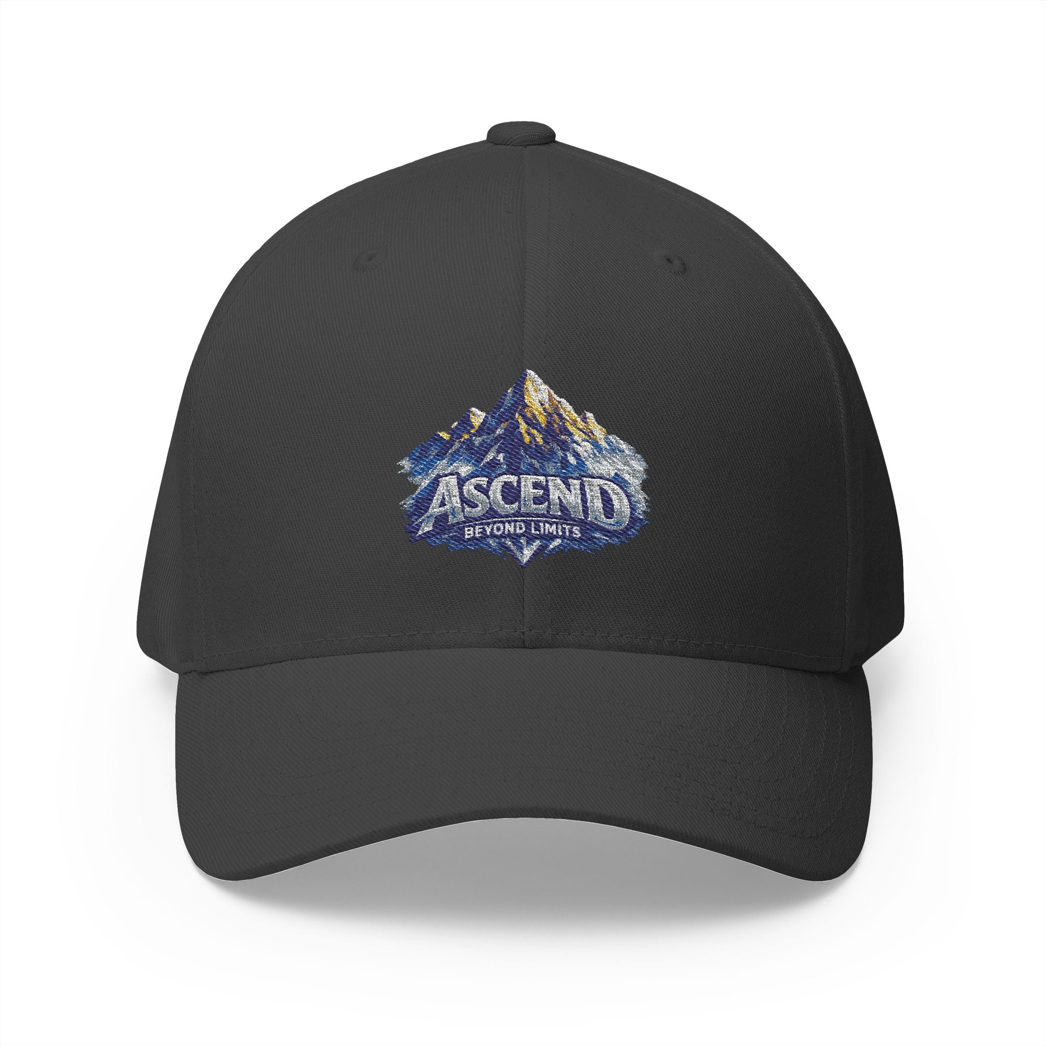 Ascend Mountain Embroidered Hat — 'Together We Rise' Closed-Back Cap