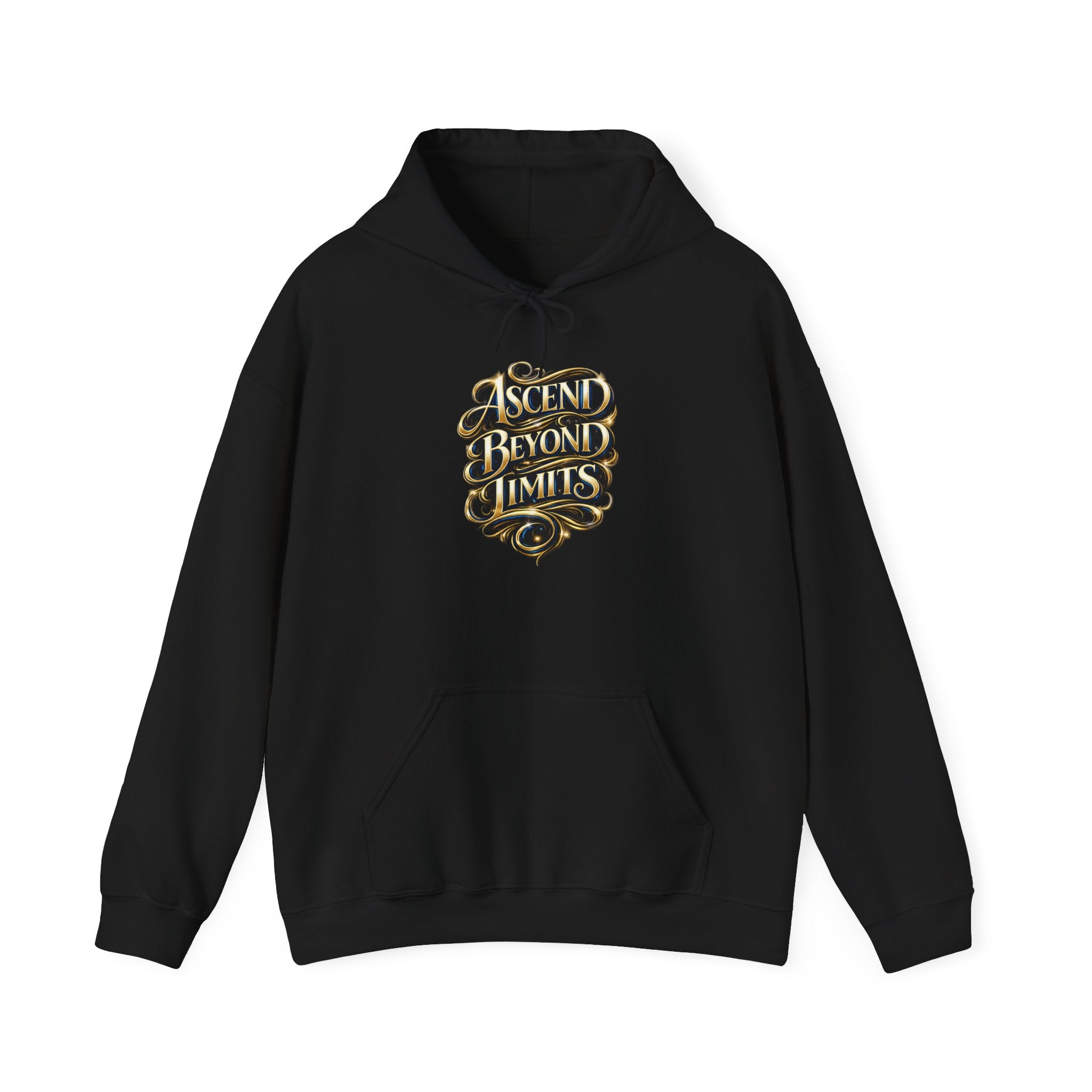 Ascend Beyond Limits Hoodie — “Average Is The Enemy” Inspirational Graphic Sweatshirt