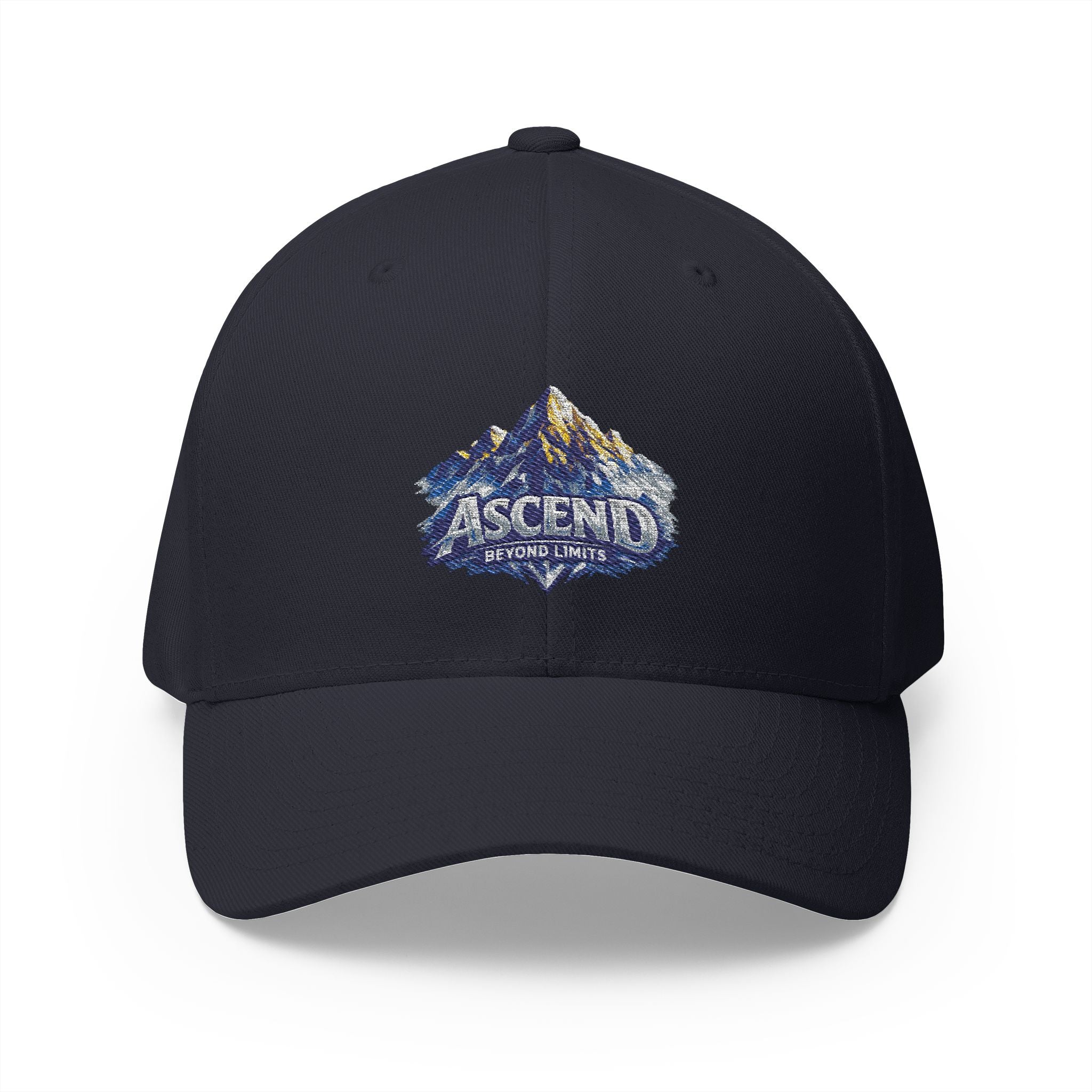 Ascend Mountain Embroidered Hat — 'Together We Rise' Closed-Back Cap
