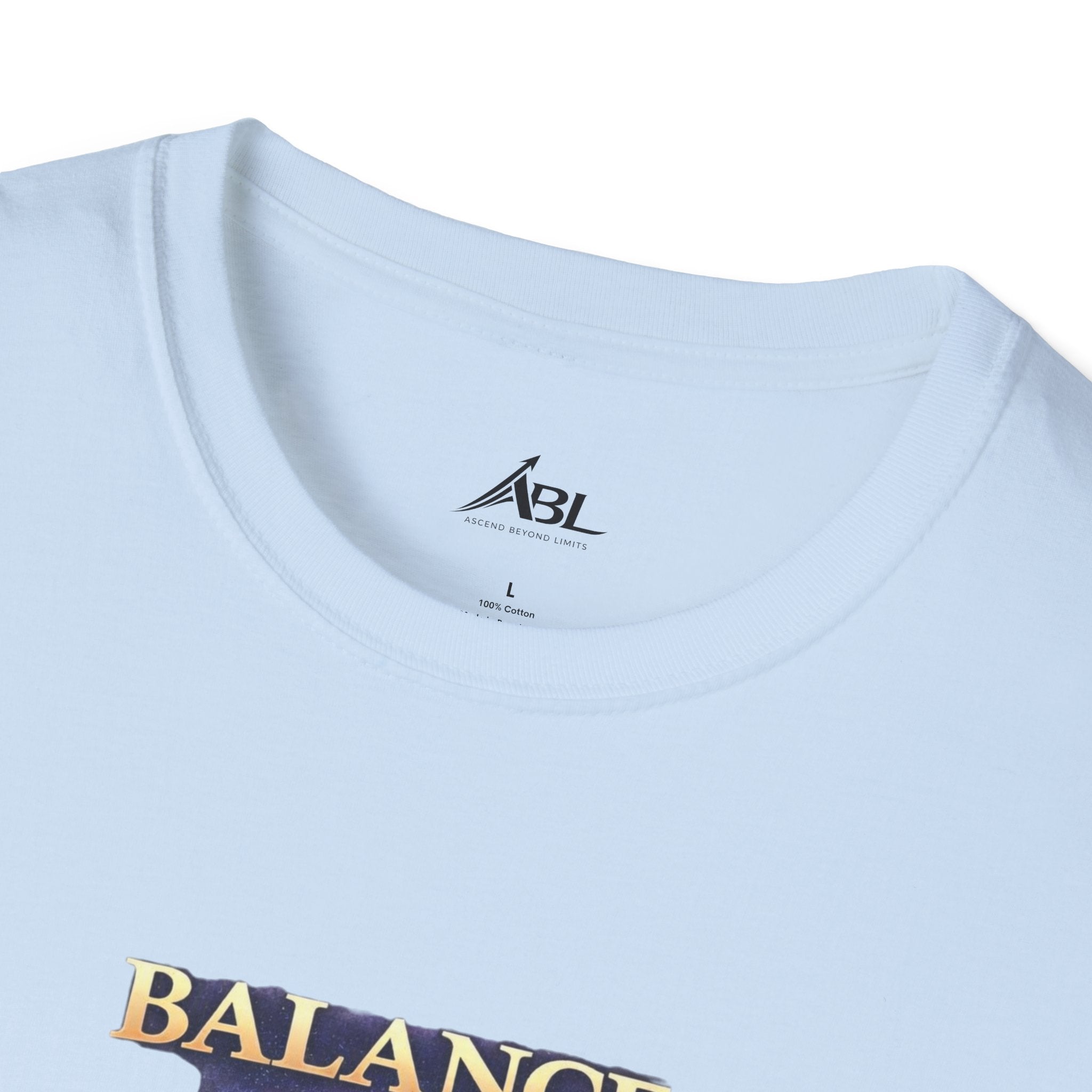 Chakra Balance T-Shirt — 'Balance Within' Spiritual Yoga Tee (Your Only Limit)