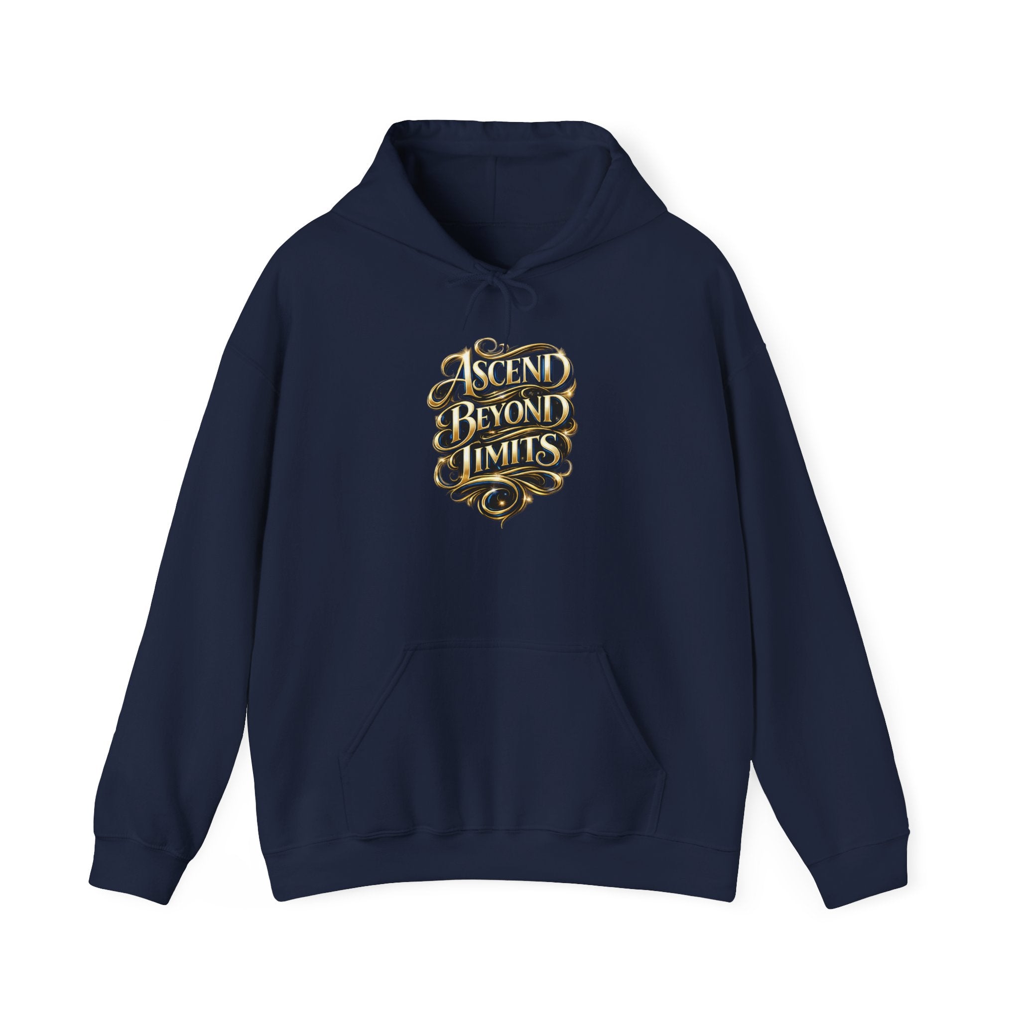 Ascend Beyond Limits Hoodie — “Average Is The Enemy” Inspirational Graphic Sweatshirt
