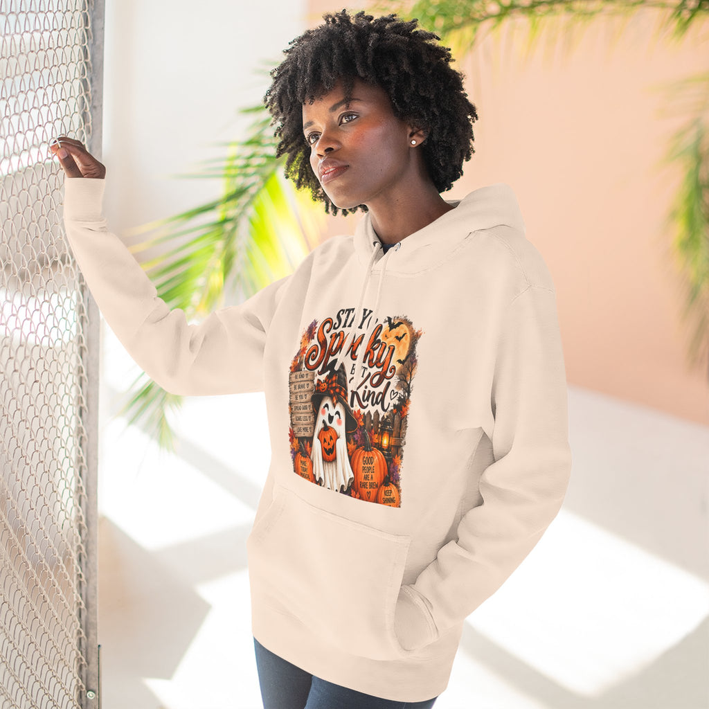 Halloween Stay Spooky But Be Kind Hoodie