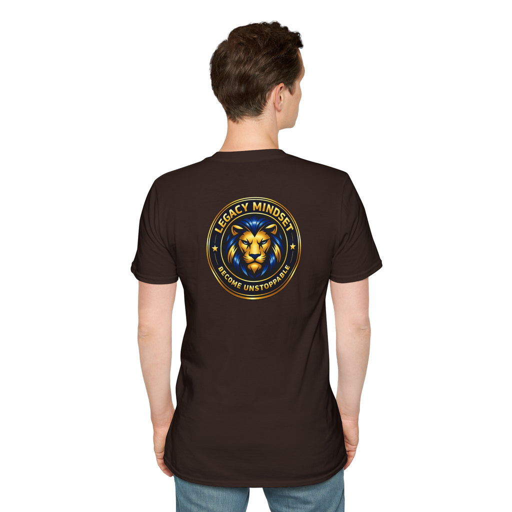 Discipline Today, Freedom Tomorrow T-Shirt — Legacy Mindset Lion Graphic