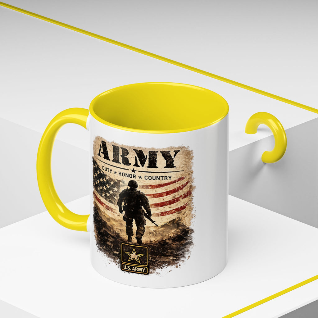 Army Military Tribute Accent Mug (11/15oz)