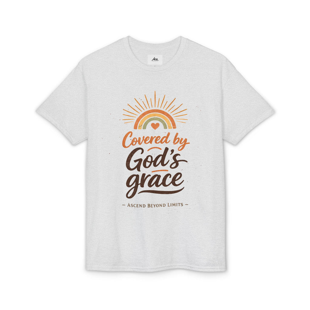 Covered by God's Grace T-Shirt — Christian Faith Inspirational Tee