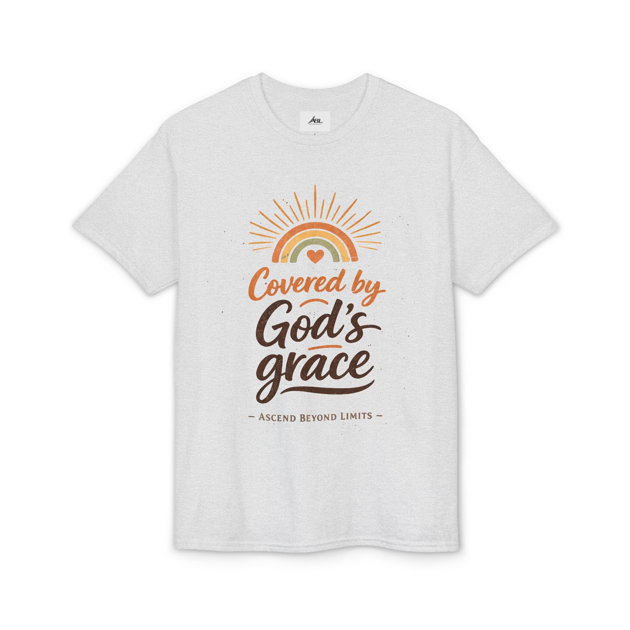 Covered by God's Grace T-Shirt — Christian Faith Inspirational Tee