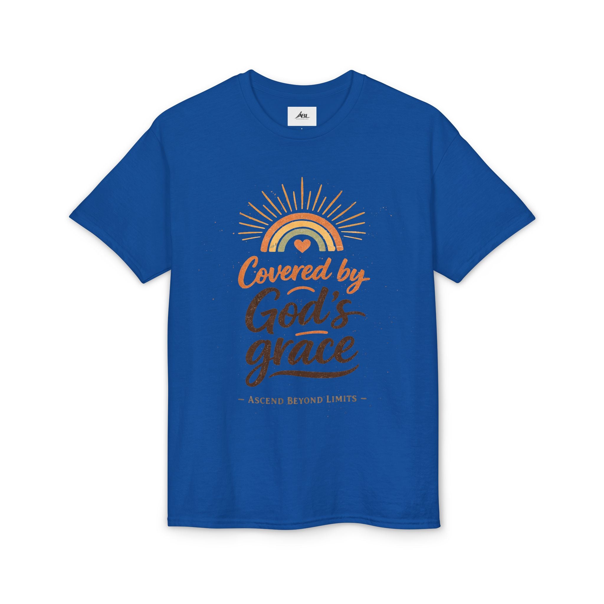 Covered by God's Grace T-Shirt — Christian Faith Inspirational Tee