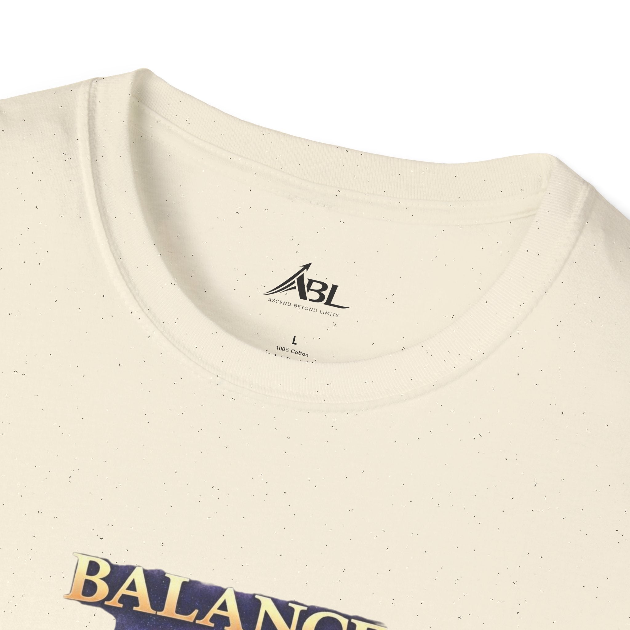 Chakra Balance T-Shirt — 'Balance Within' Spiritual Yoga Tee (Your Only Limit)