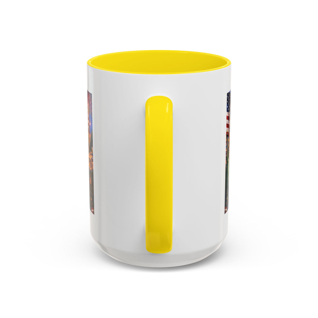 Patriotic Coffee Mug - "Happy 250 America!" Anniversary Design