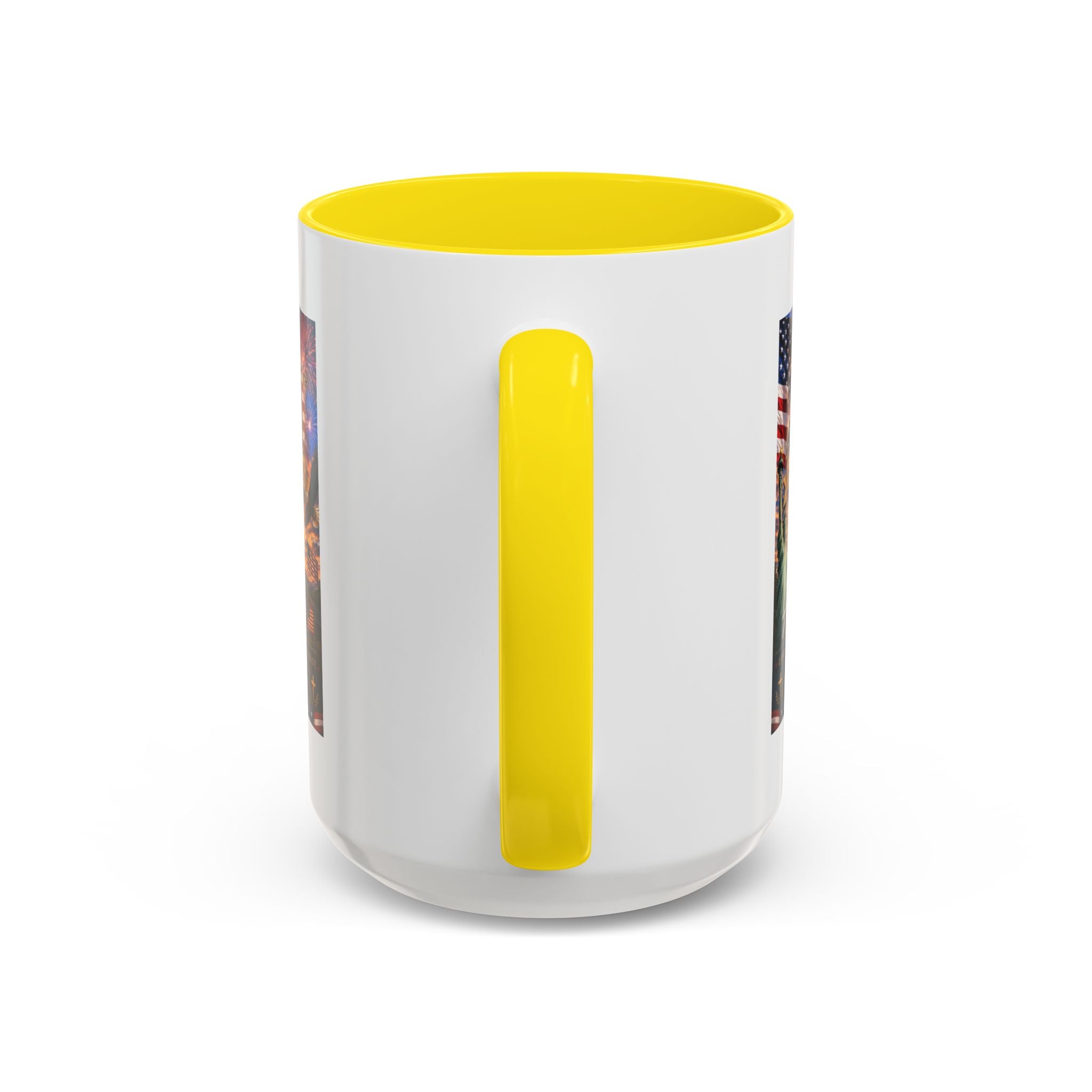 Patriotic Coffee Mug - "Happy 250 America!" Anniversary Design