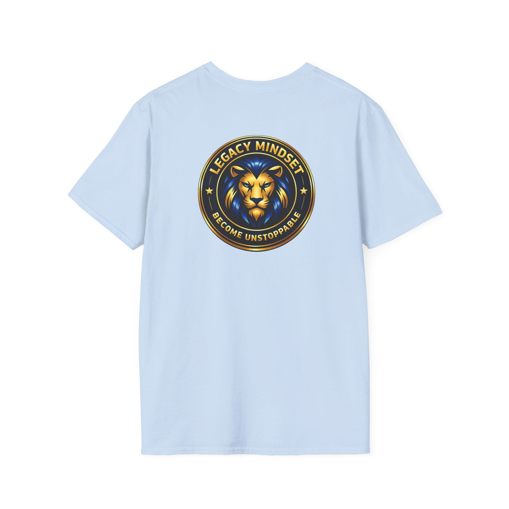 Discipline Today, Freedom Tomorrow T-Shirt — Legacy Mindset Lion Graphic