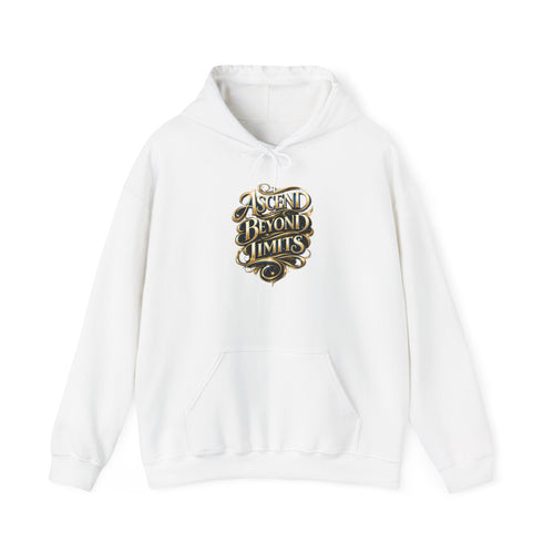Ascend Beyond Limits Hoodie — “Average Is The Enemy” Inspirational Graphic Sweatshirt