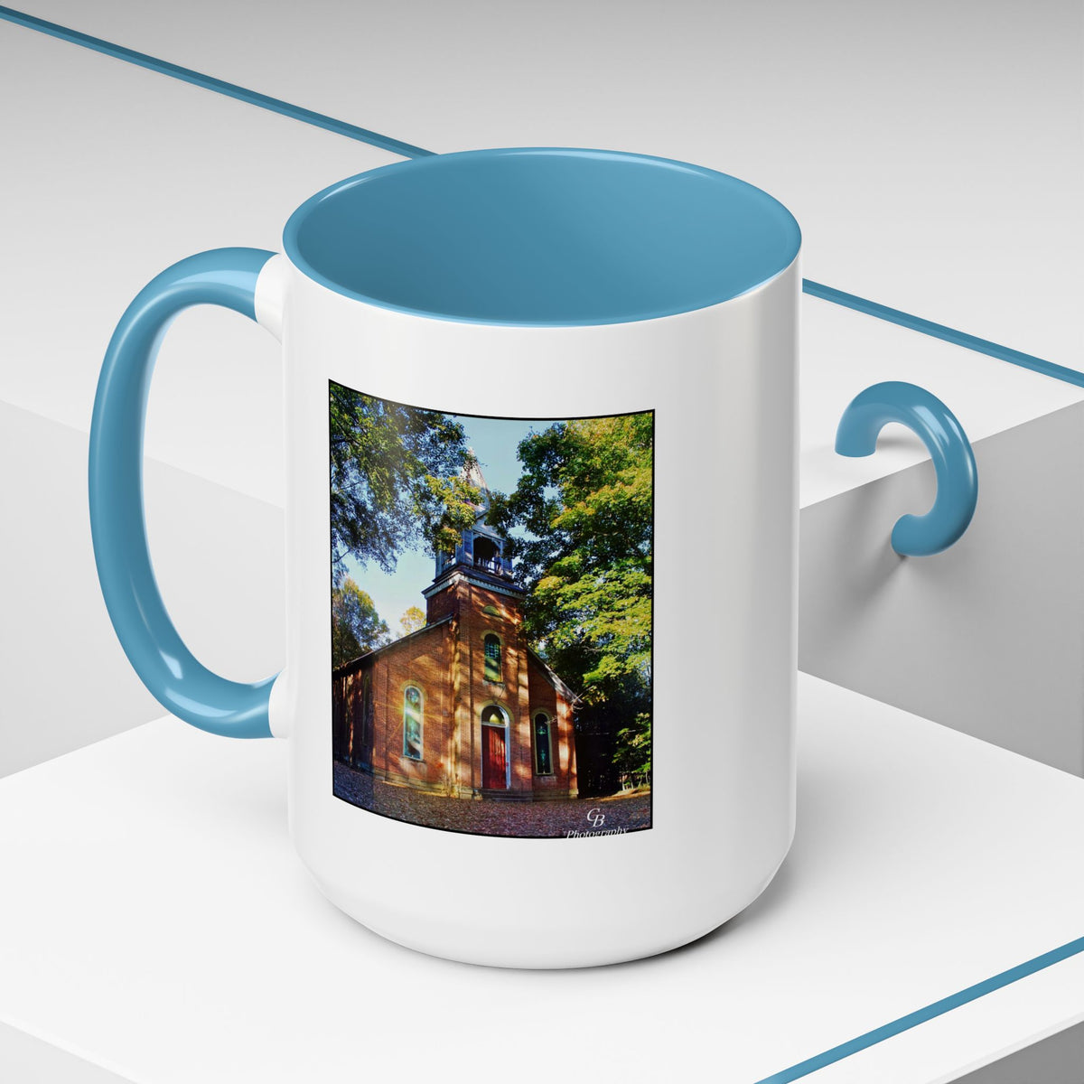 Psalm 23:6 Inspirational Christian Accent Mug