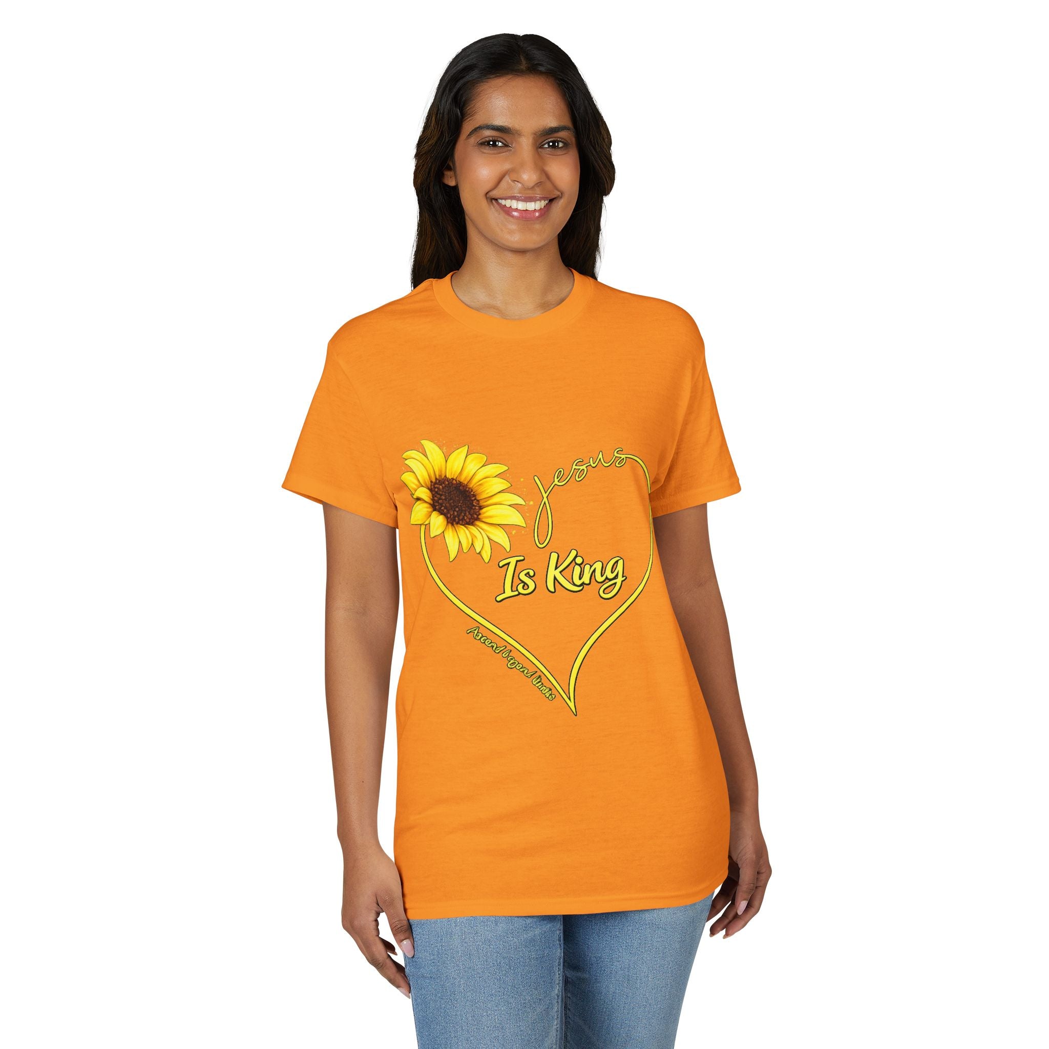 Jesus Is King Sunflower T-Shirt