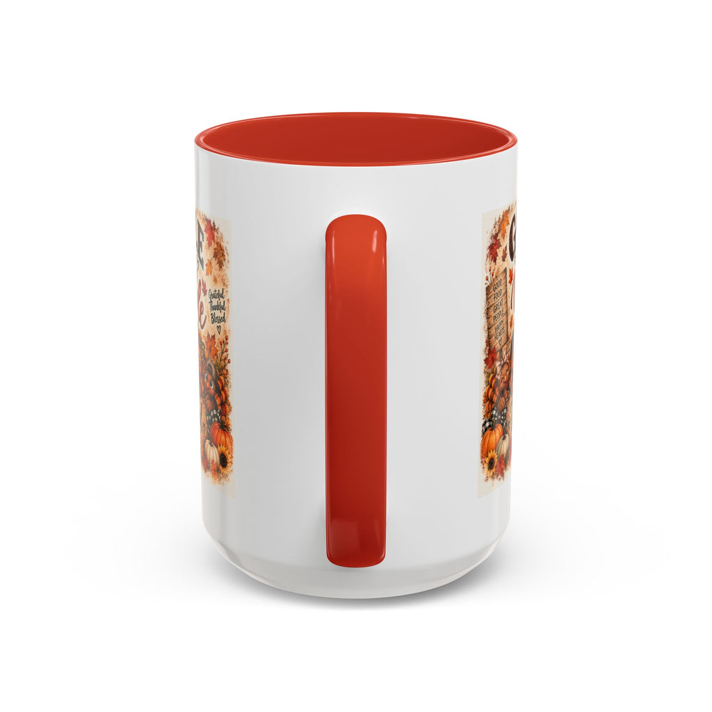 Gobble 'Til You Wobble — Thanksgiving Accent Mug
