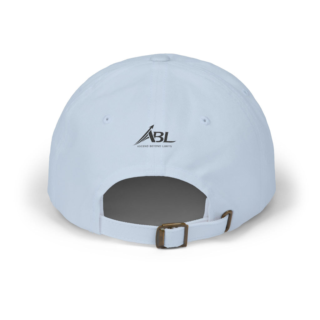 Aquarius Dad Cap – Elegant Script Zodiac Baseball Hat