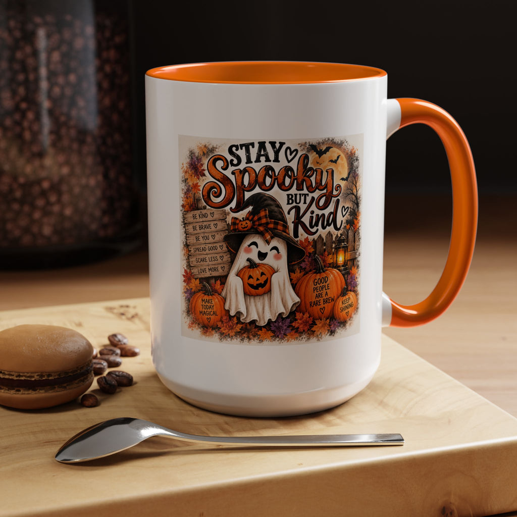 Stay Spooky But Kind — Halloween Accent Mug