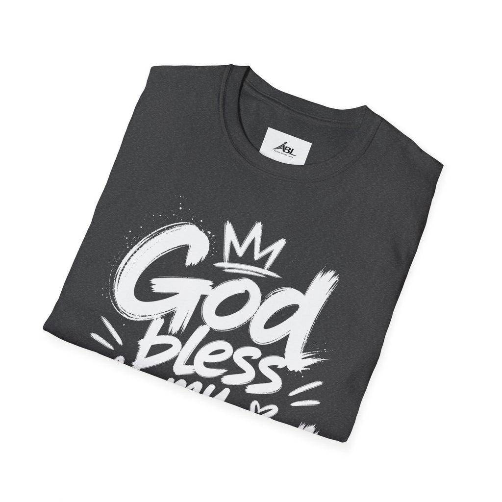 God Bless My Fam T-Shirt — Faith-Based Family Graphic Tee