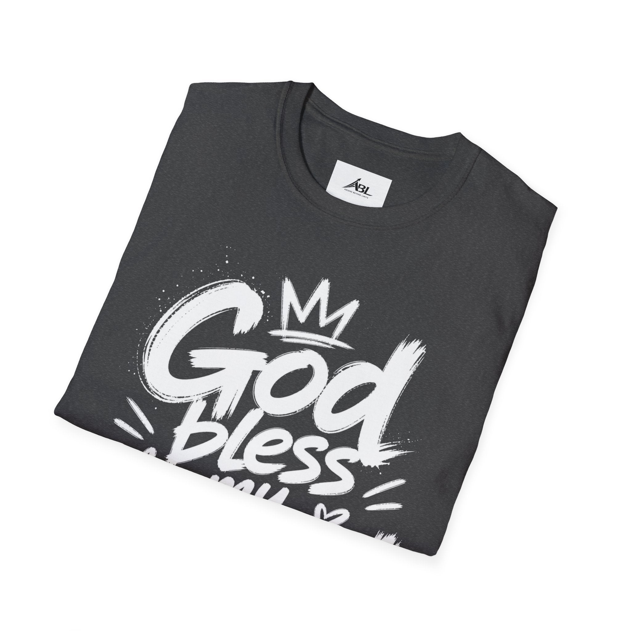 God Bless My Fam T-Shirt — Faith-Based Family Graphic Tee