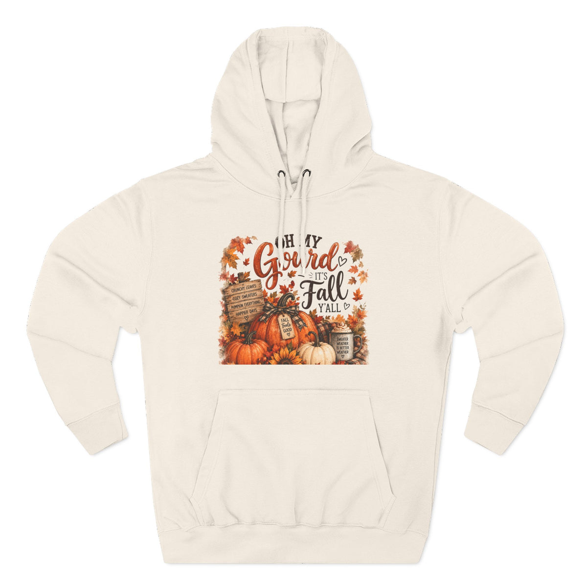 Oh My Gourd, It's Fall — Harvest Pumpkin Hoodie