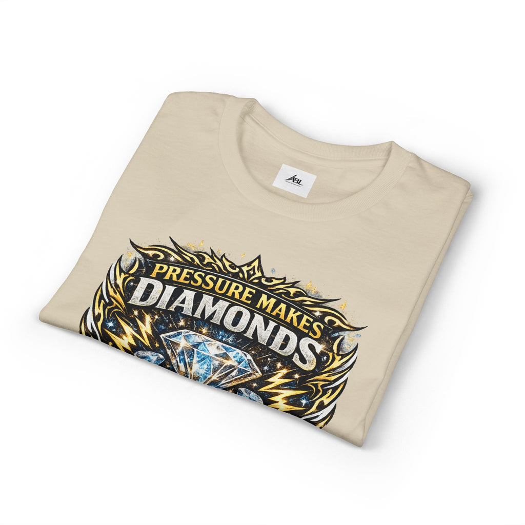Pressure Makes Diamonds T-Shirt — Motivational Inspirational Graphic Tee