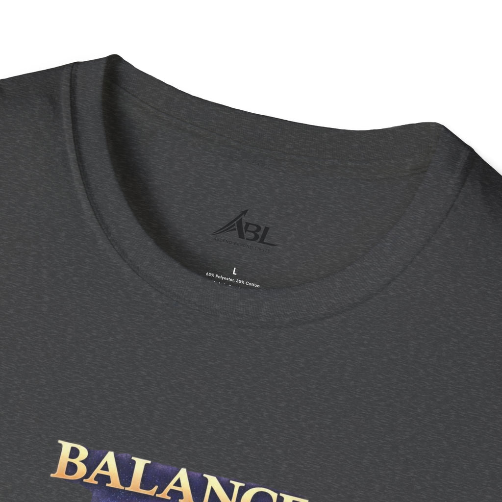 Chakra Balance T-Shirt — 'Balance Within' Spiritual Yoga Tee (Your Only Limit)