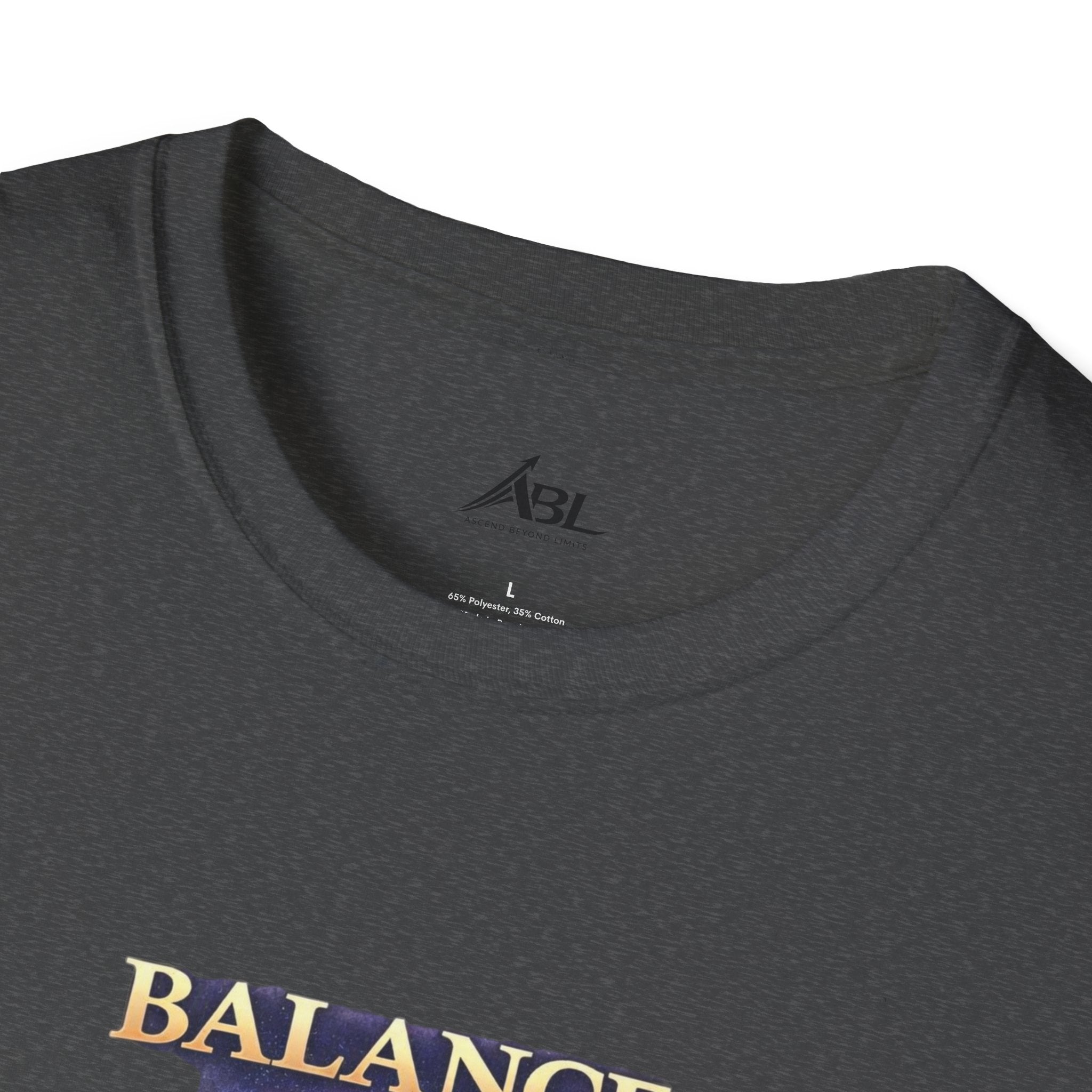 Chakra Balance T-Shirt — 'Balance Within' Spiritual Yoga Tee (Your Only Limit)