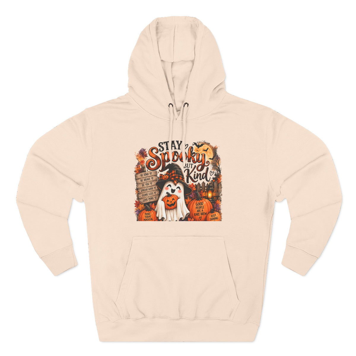 Halloween Stay Spooky But Be Kind Hoodie
