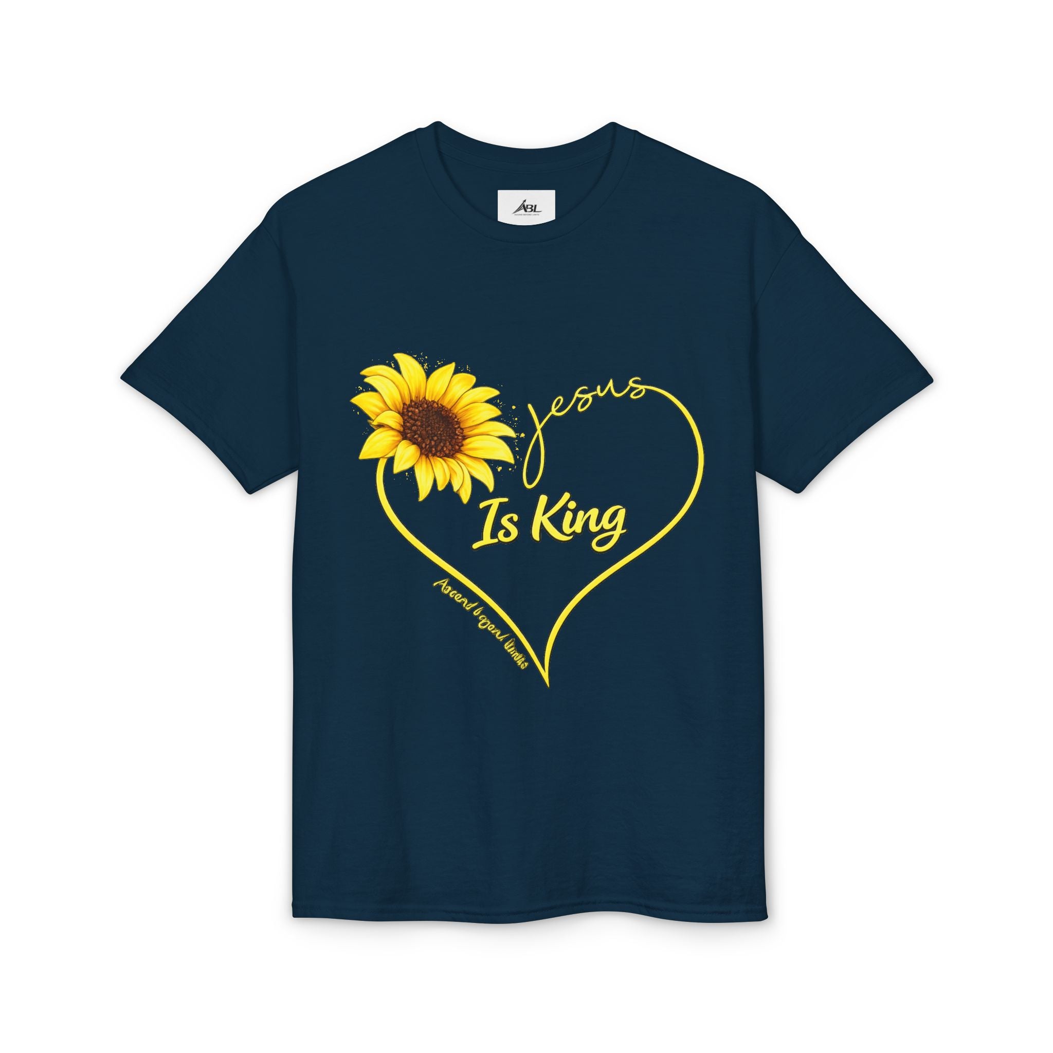Jesus Is King Sunflower T-Shirt