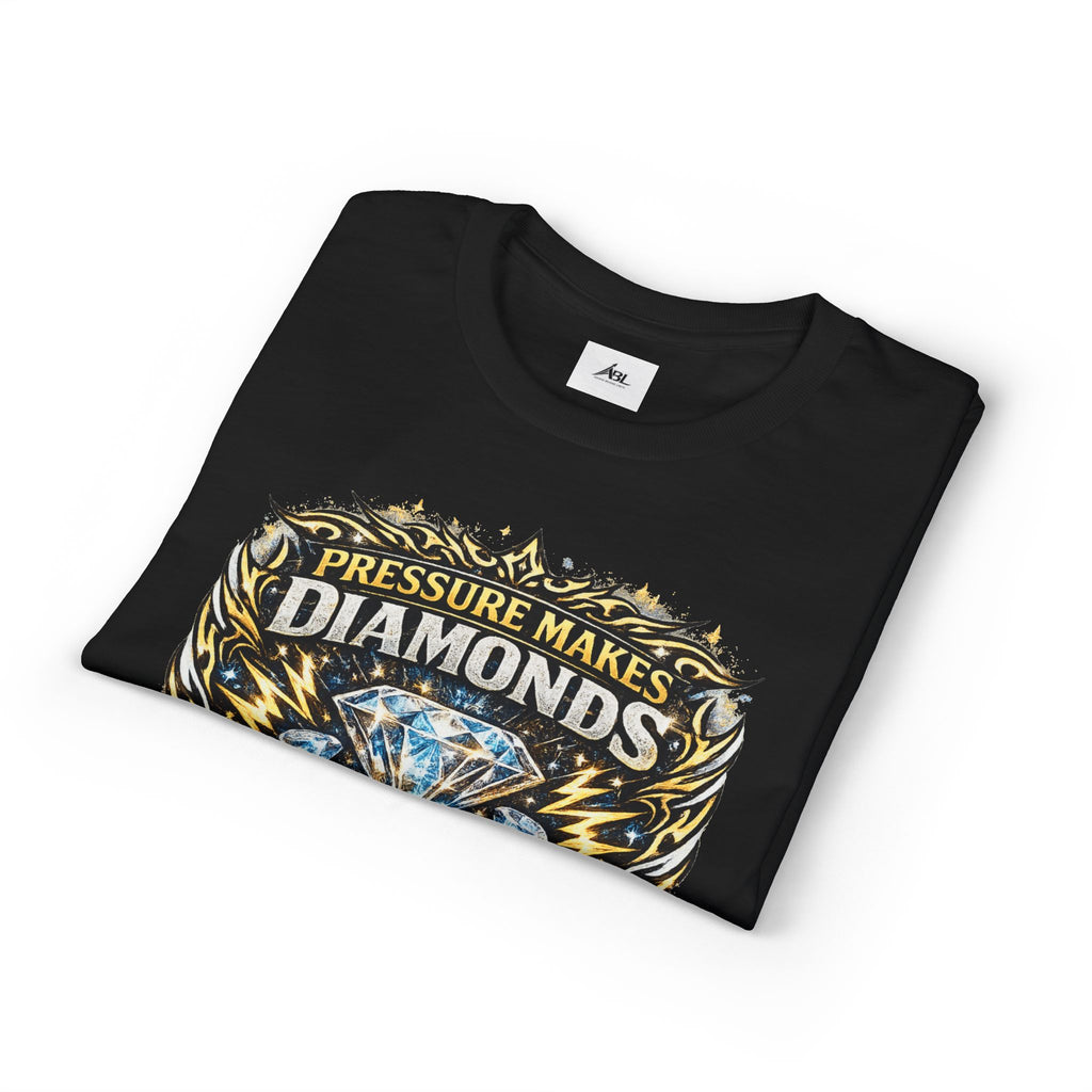 Pressure Makes Diamonds T-Shirt — Motivational Inspirational Graphic Tee