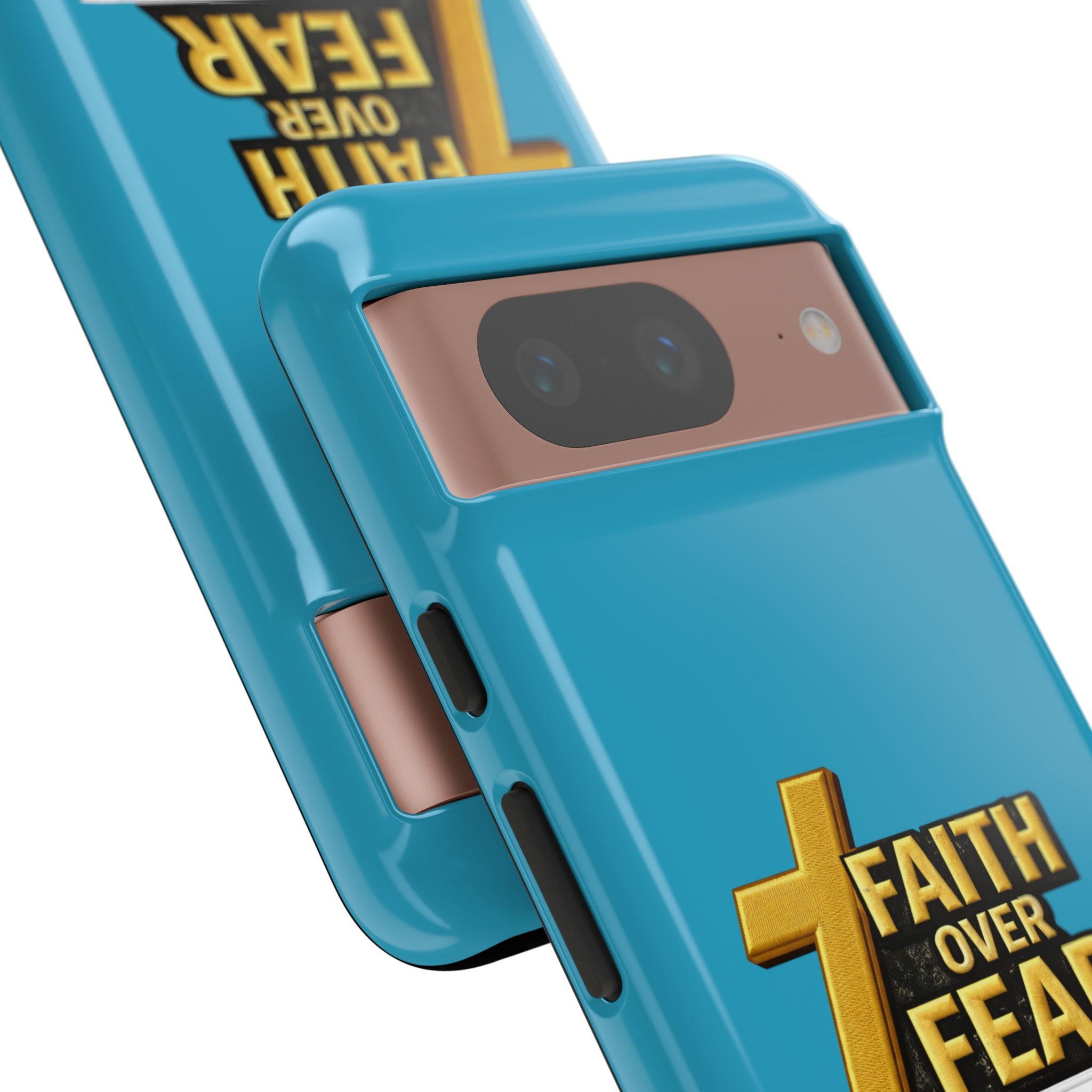 Faith Over Fear Tough Phone Case — "Ascend Beyond Limits" Inspirational Christian Protection