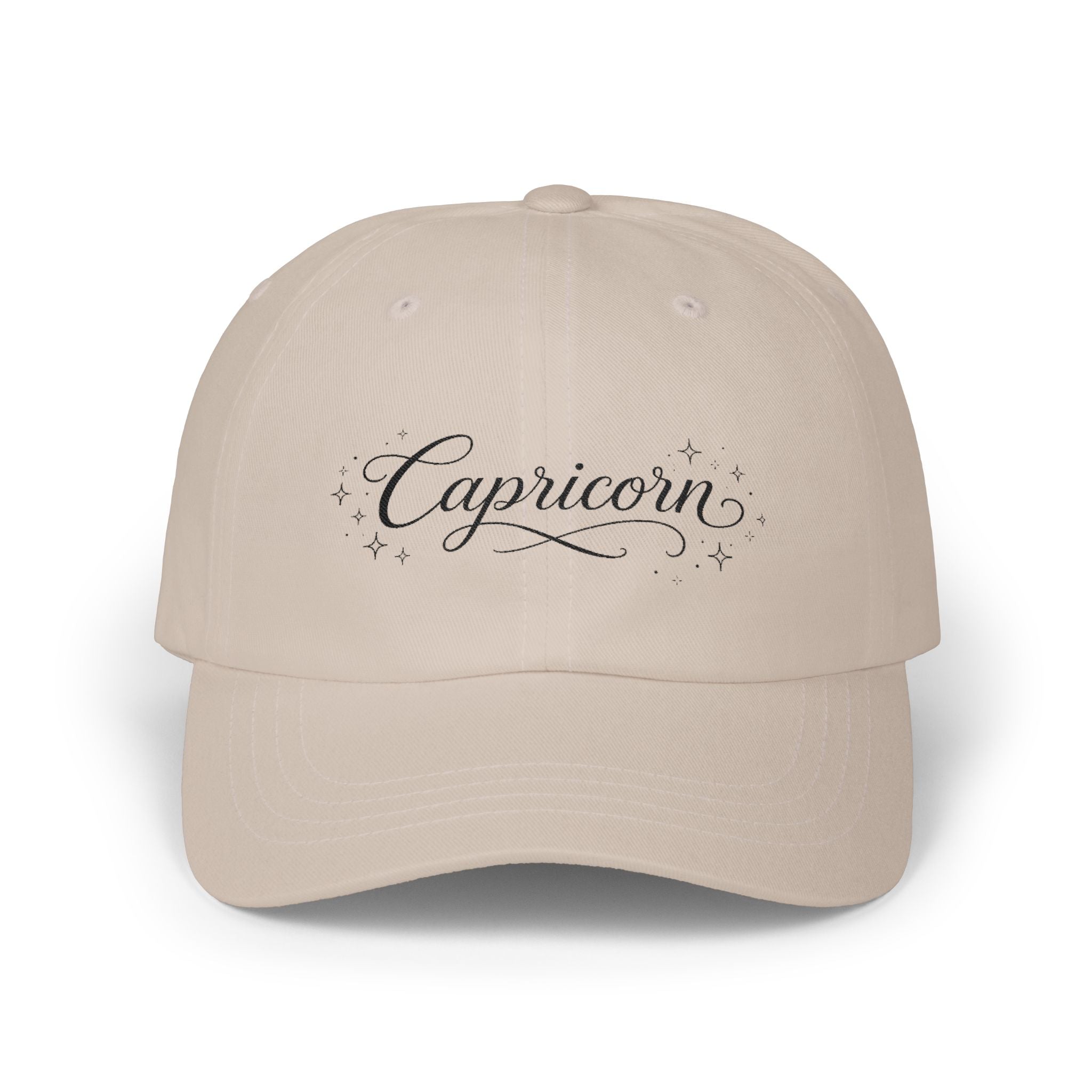 Capricorn Embroidered Dad Cap – Zodiac Astrology Hat