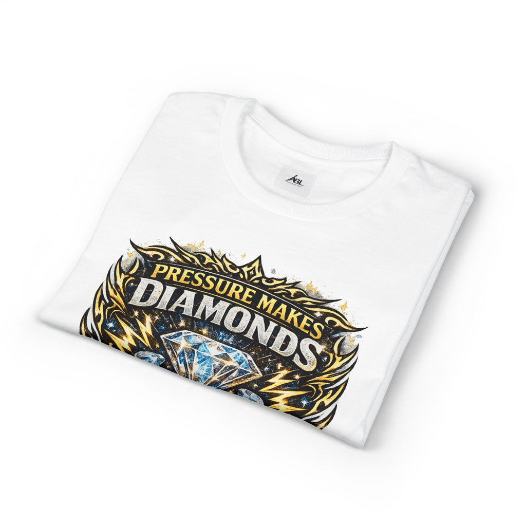 Pressure Makes Diamonds T-Shirt — Motivational Inspirational Graphic Tee