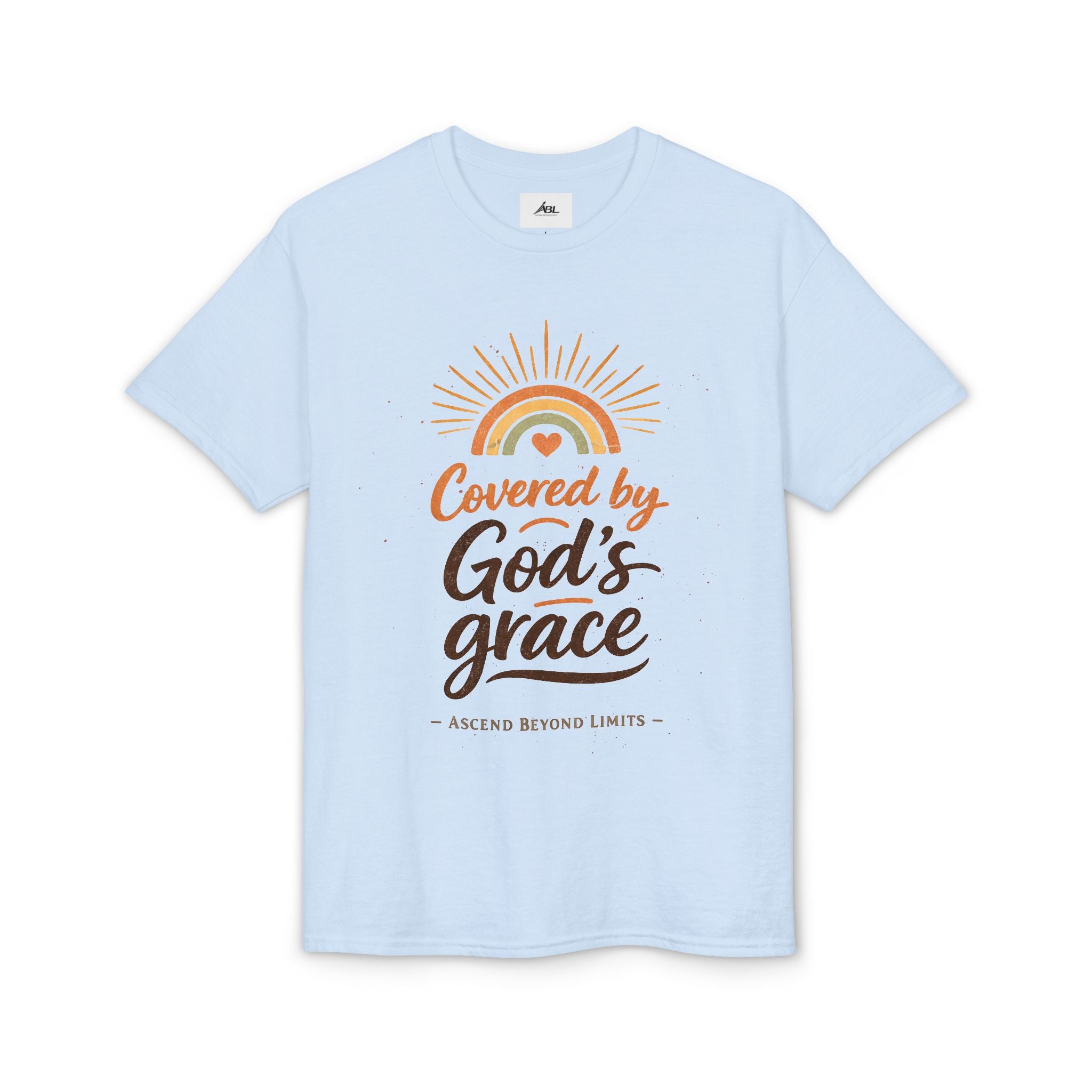 Covered by God's Grace T-Shirt — Christian Faith Inspirational Tee