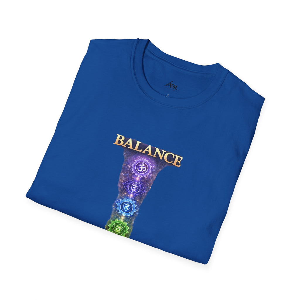 Chakra Balance T-Shirt — 'Balance Within' Spiritual Yoga Tee (Your Only Limit)