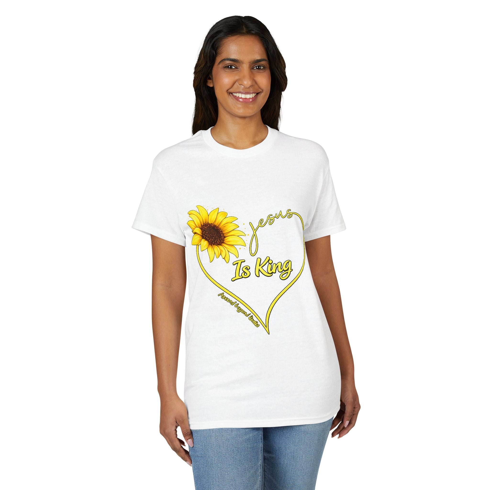 Jesus Is King Sunflower T-Shirt