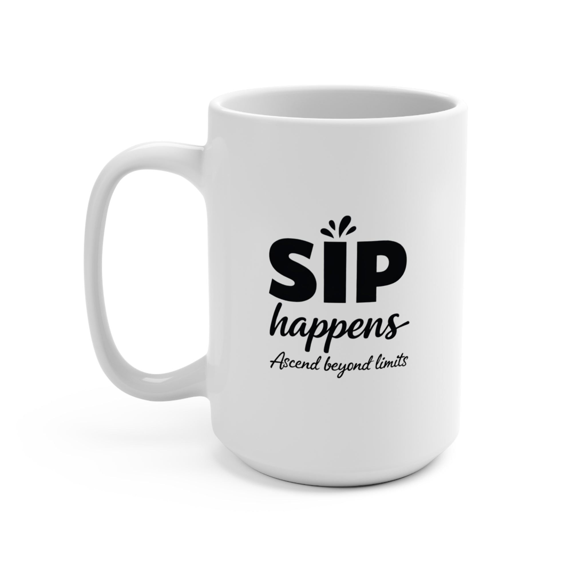 Sip happens coffee mug